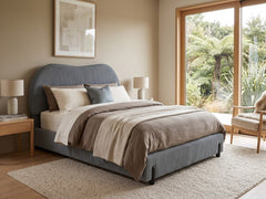 Arna Bed Frame Grey - Double