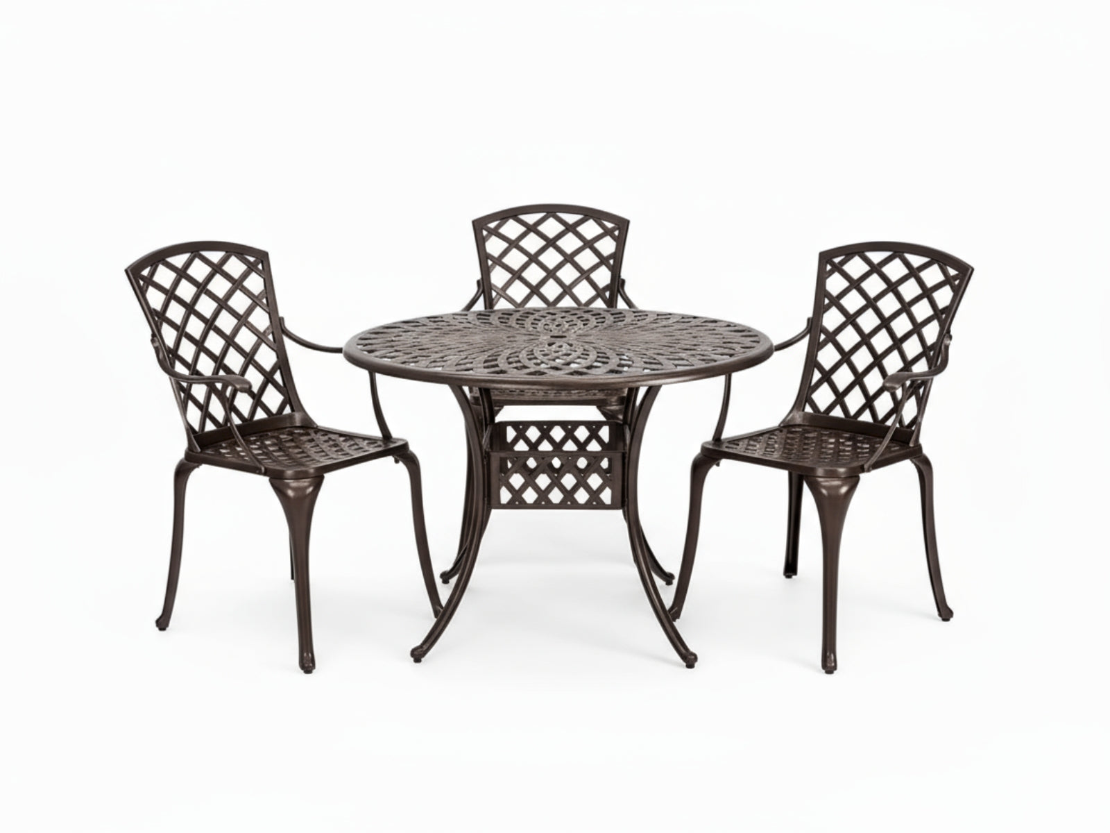 5-Piece Cast Aluminum Patio Dining Set
