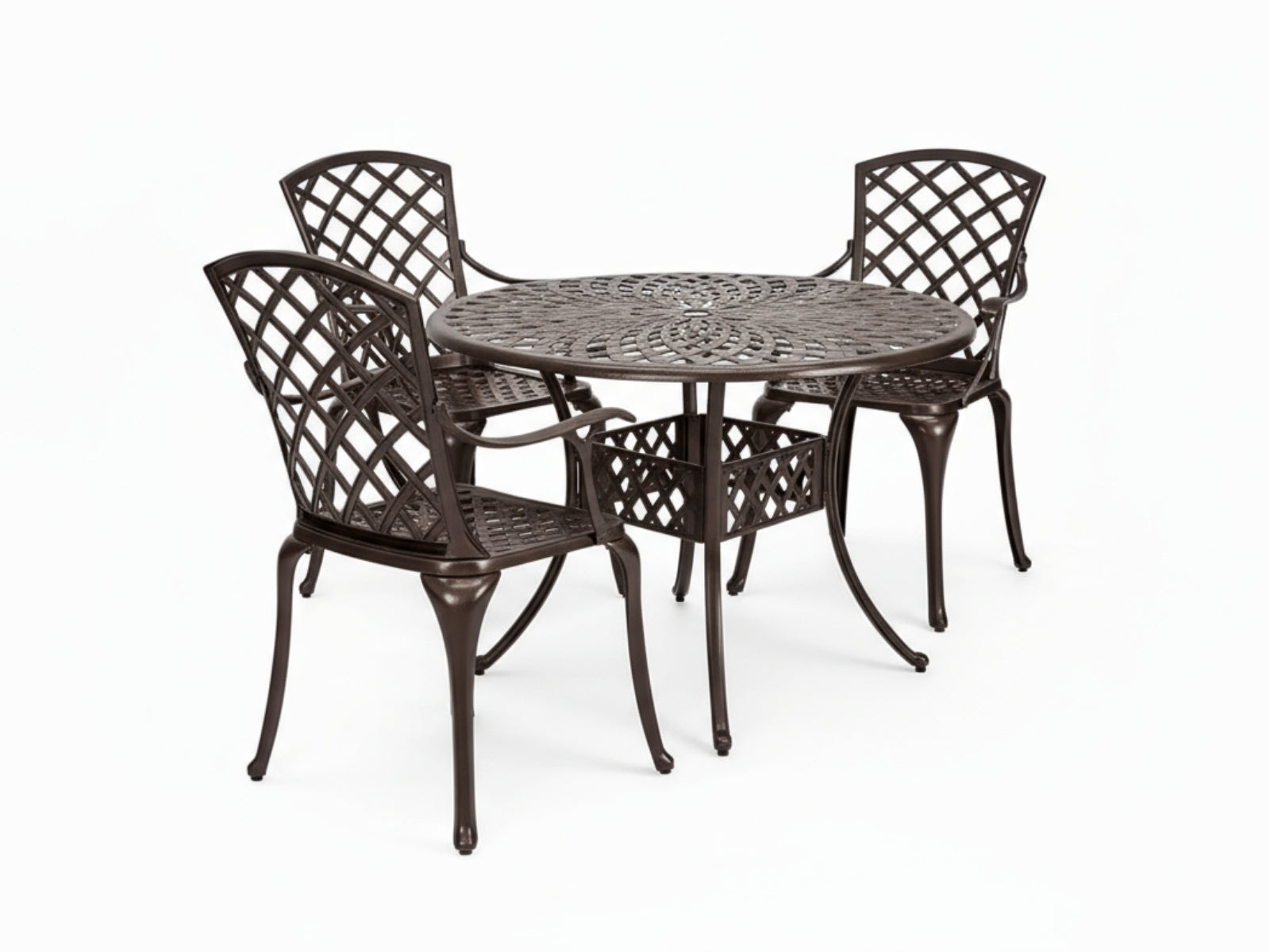 5-Piece Cast Aluminum Patio Dining Set