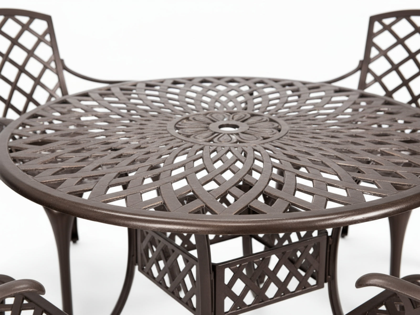 5-Piece Cast Aluminum Patio Dining Set