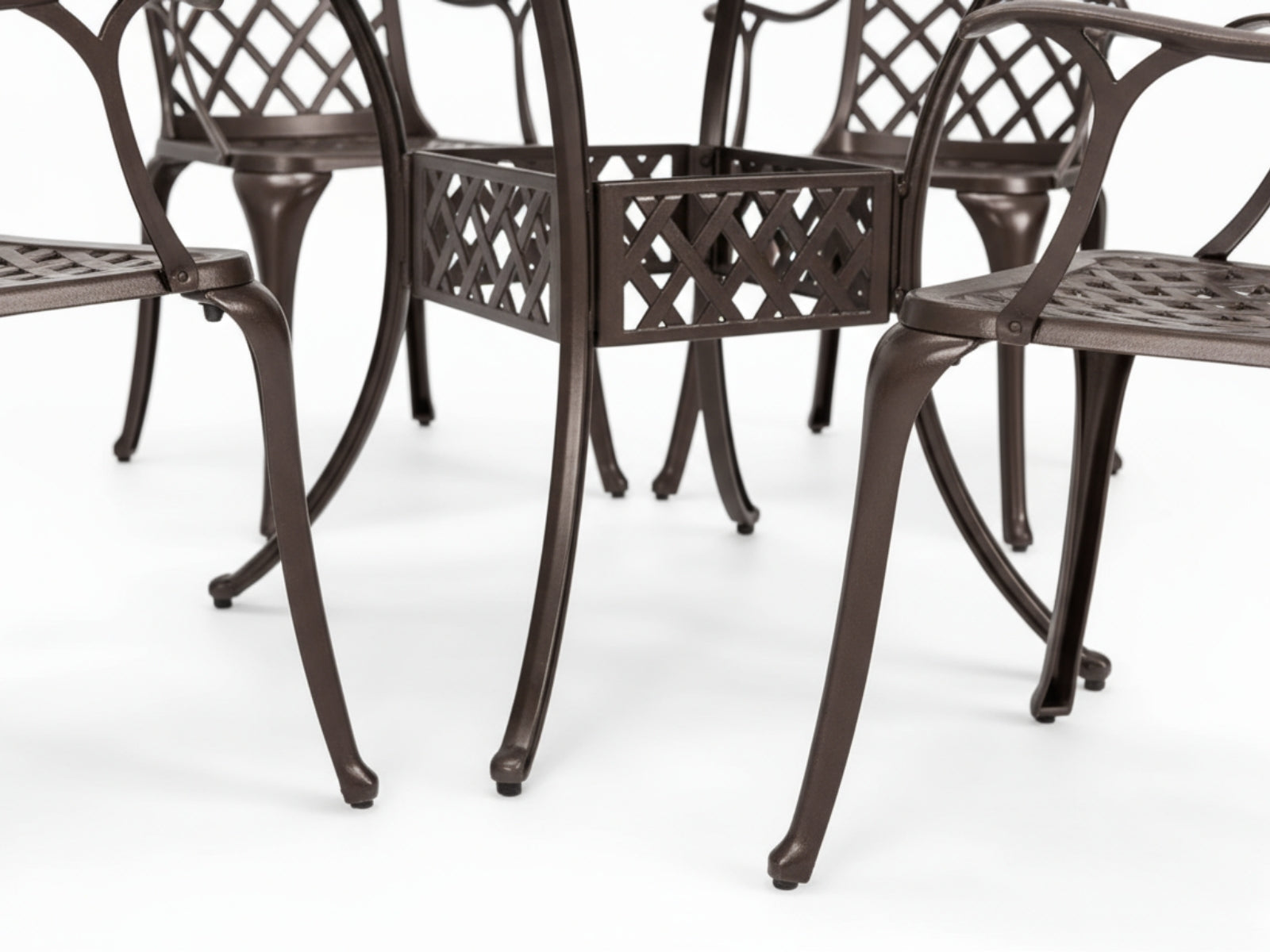 5-Piece Cast Aluminum Patio Dining Set