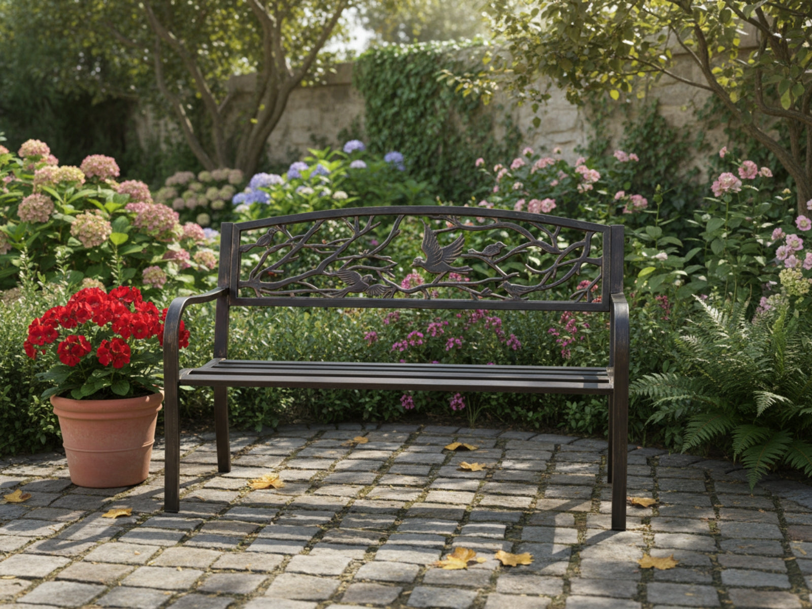 DS Arteferro Garden Bench E3 - Vintage Bronze
