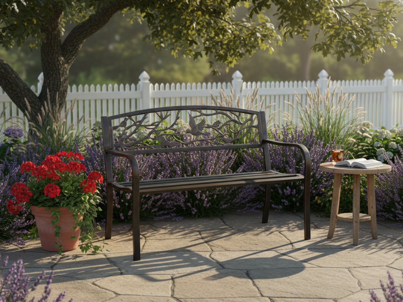 DS Arteferro Garden Bench E3 - Vintage Bronze