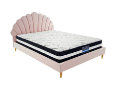 Ariel Princess Bed & Euro Top Mattress L30 - Double