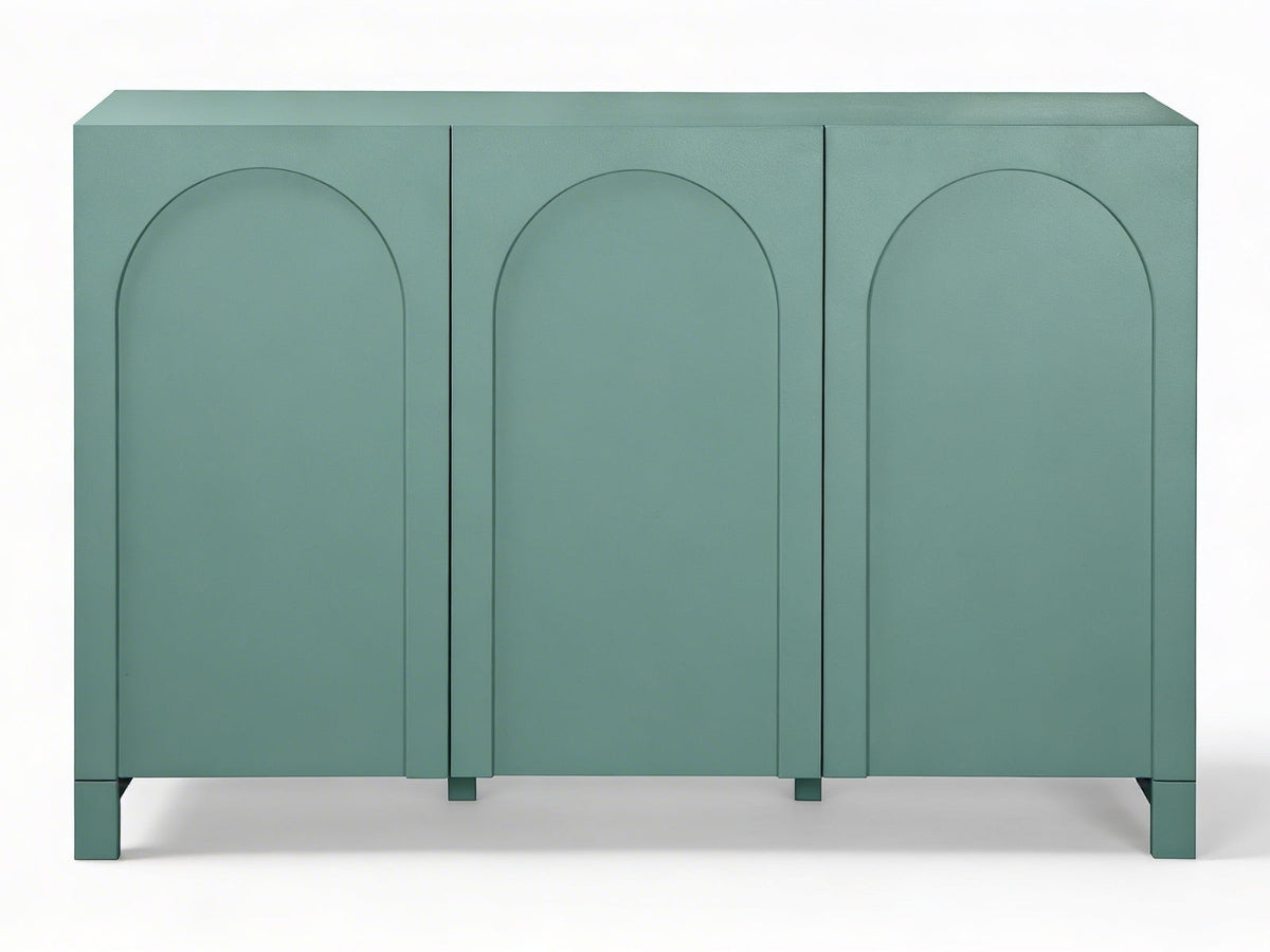 Cambre Green 3-Door Sideboard - 120 cm