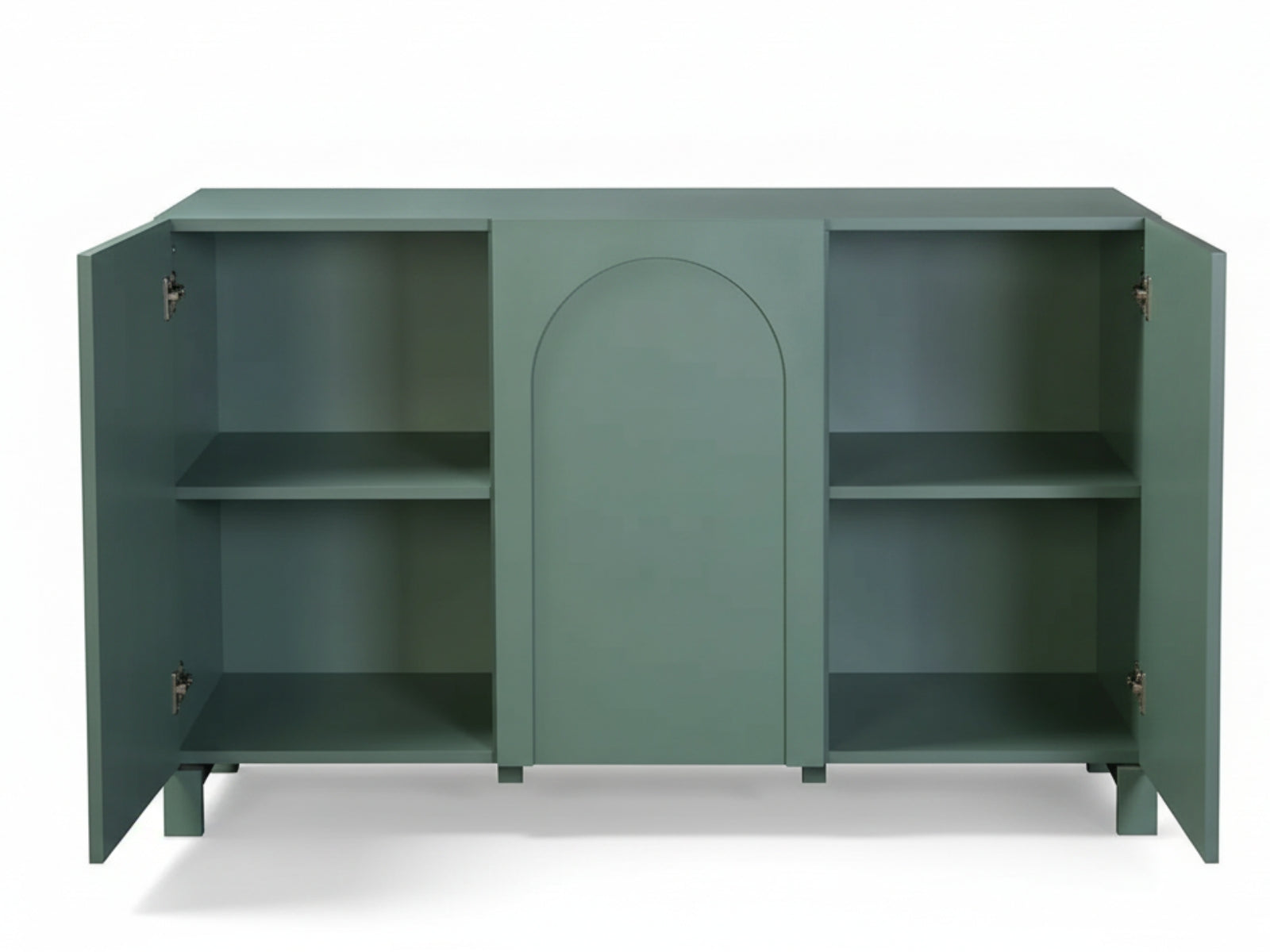 Cambre Green 3-Door Sideboard - 120 cm