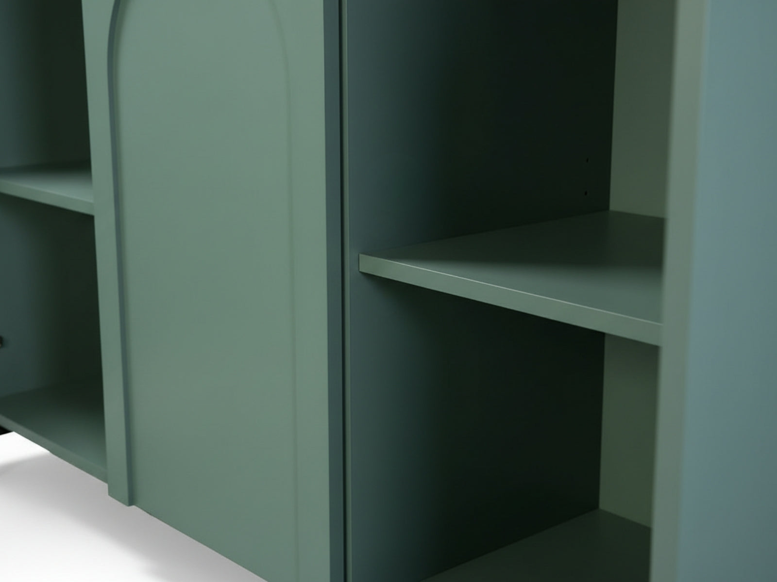 Cambre Green 3-Door Sideboard - 120 cm
