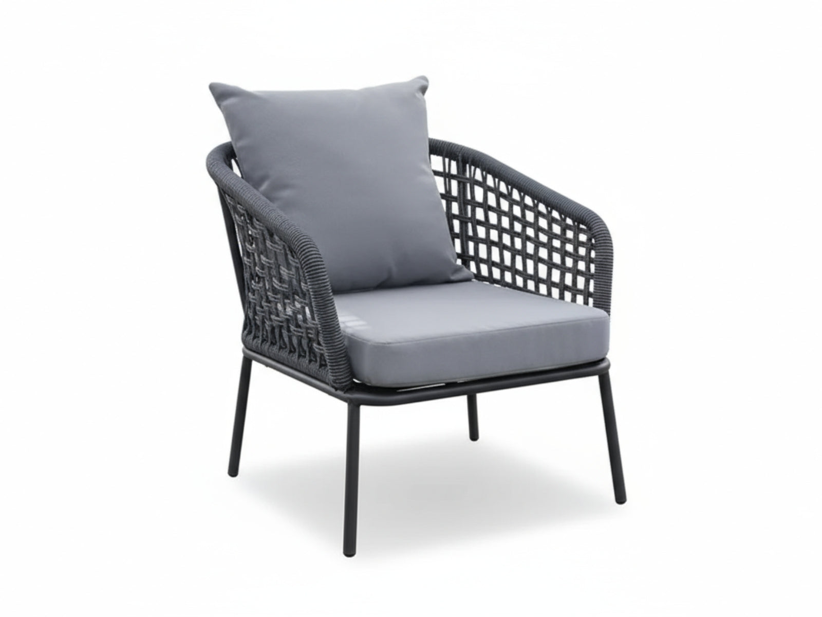 4-Piece Outdoor Sofa Set - Grey
