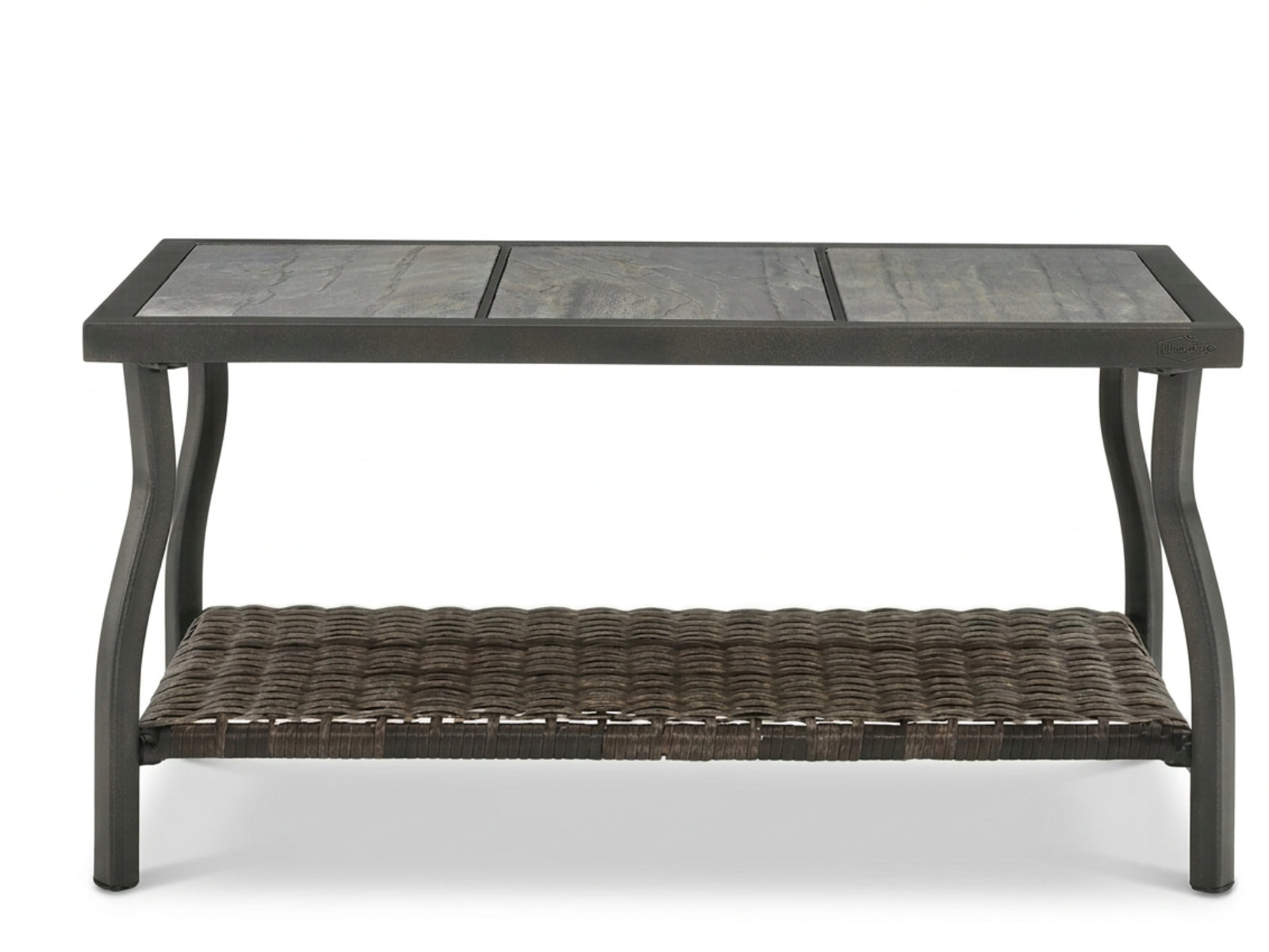 4-Piece Outdoor Sofa Set - Brown + Grey