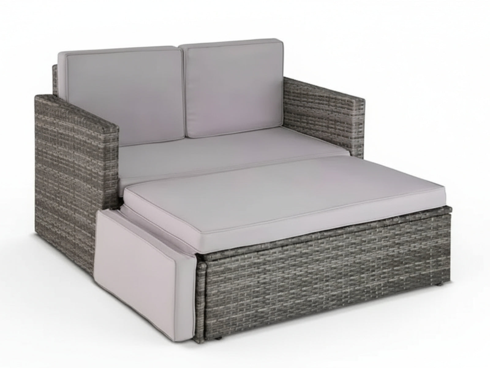 2-Piece Outdoor Sofa Set - Grey