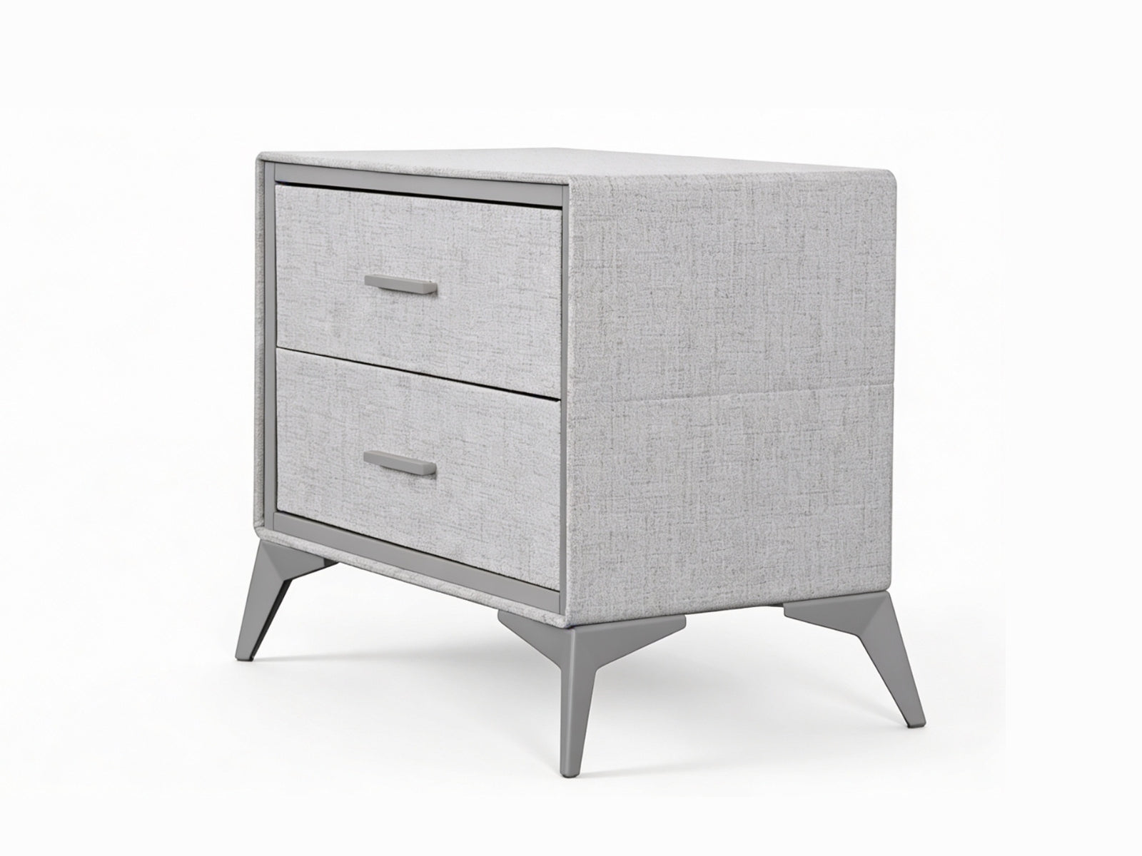 Delani Bedside Table - Grey