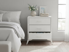 Delani 3-Drawer Chest - Cream