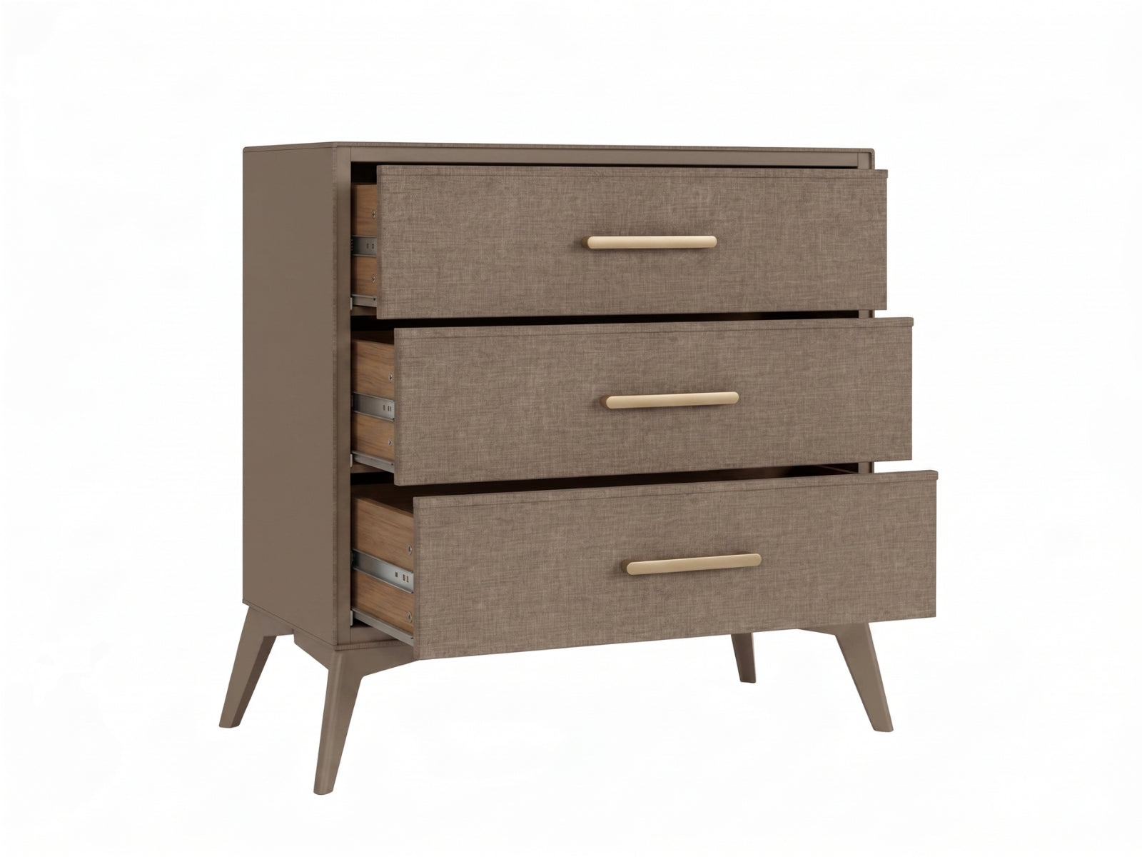 Delani 3-Drawer Chest - Brown