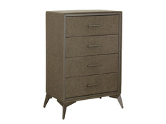 Delani 4-Drawer Tallboy - Brown