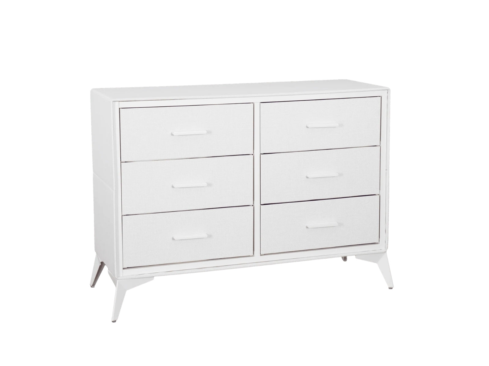 Delani 6-Drawer Lowboy - Cream