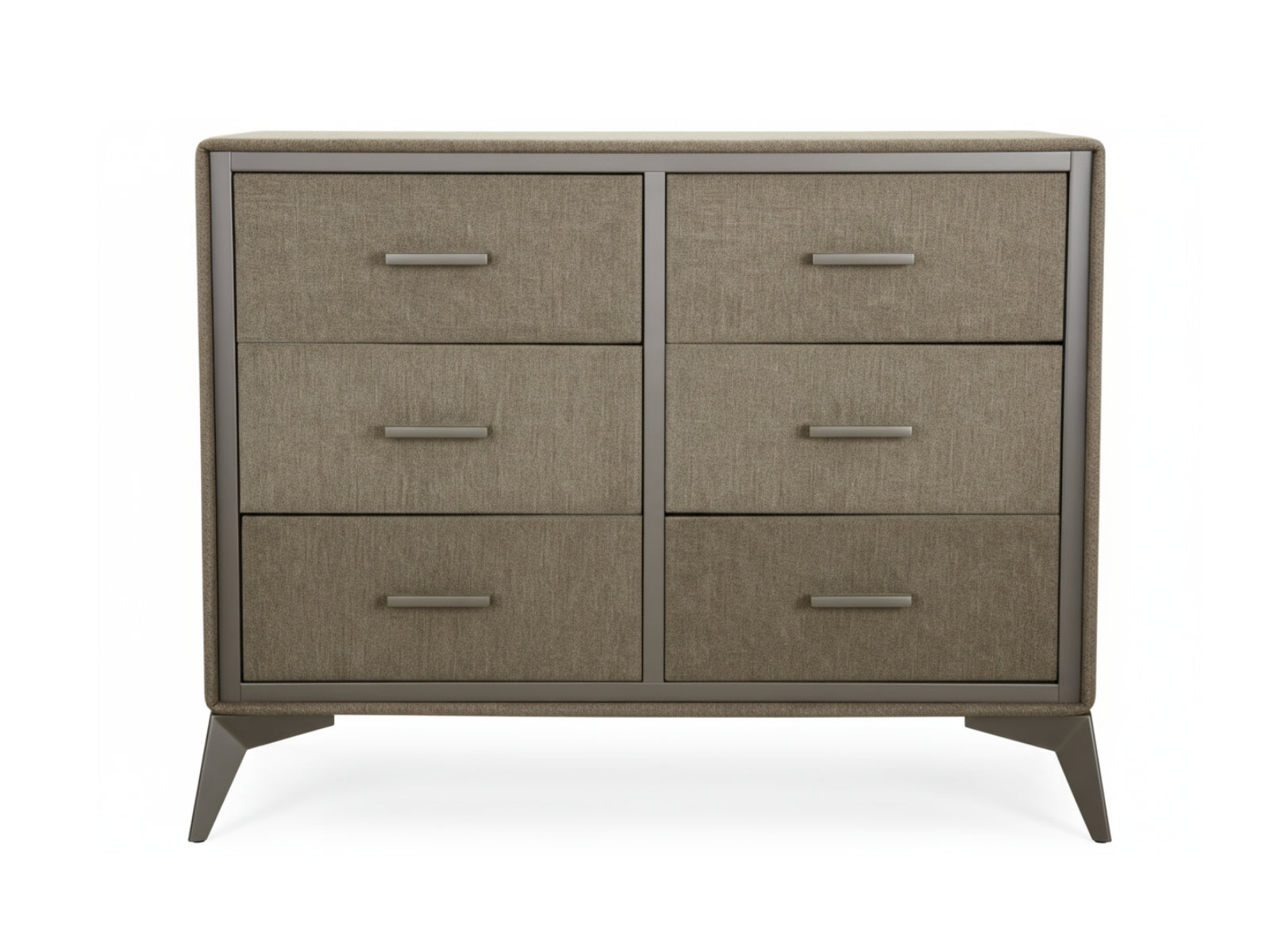 Delani 6-Drawer Lowboy - Brown