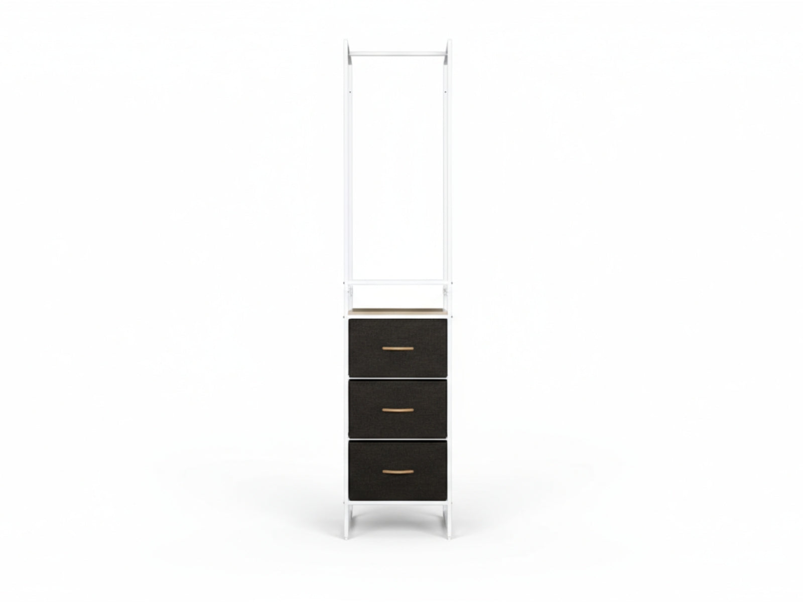 Delani Open Wardrobe with 3 Drawers