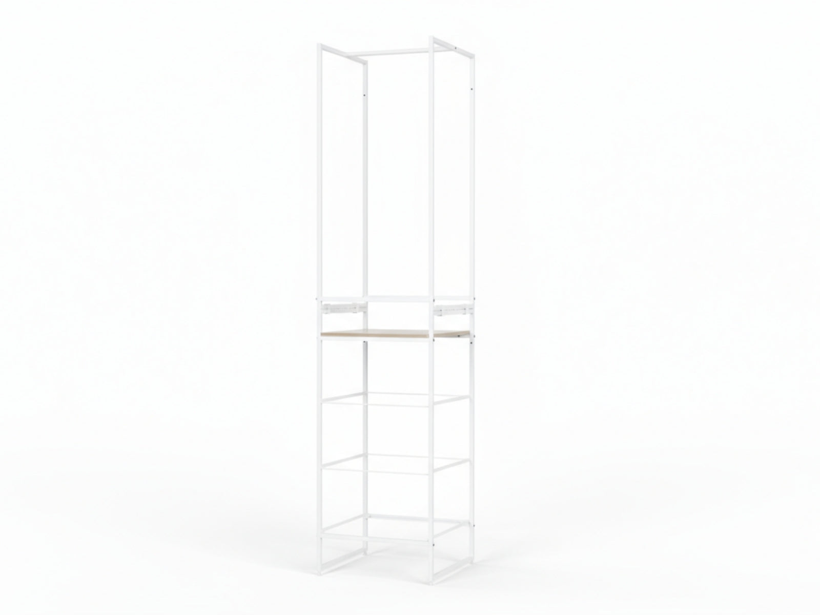 Delani Open Wardrobe with 3 Drawers