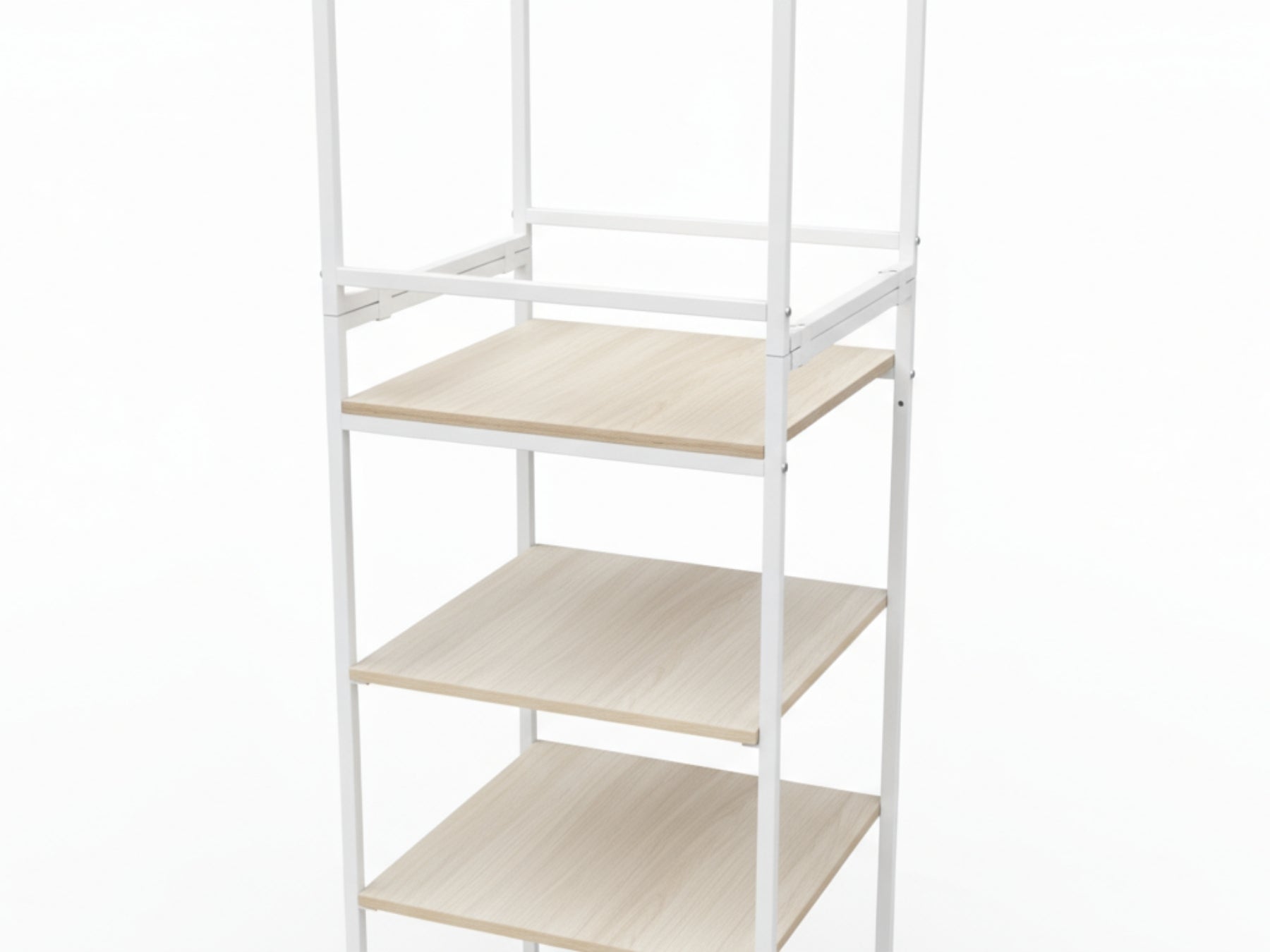 Delani Open Wardrobe with Shelves