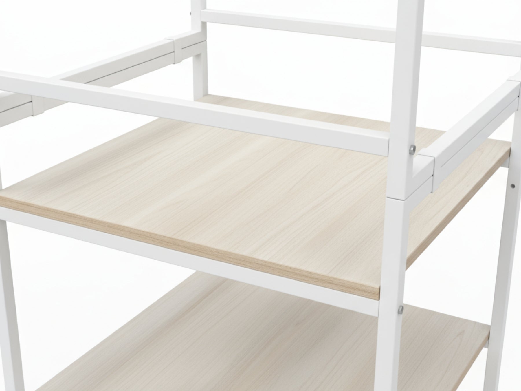 Delani Open Wardrobe with Shelves