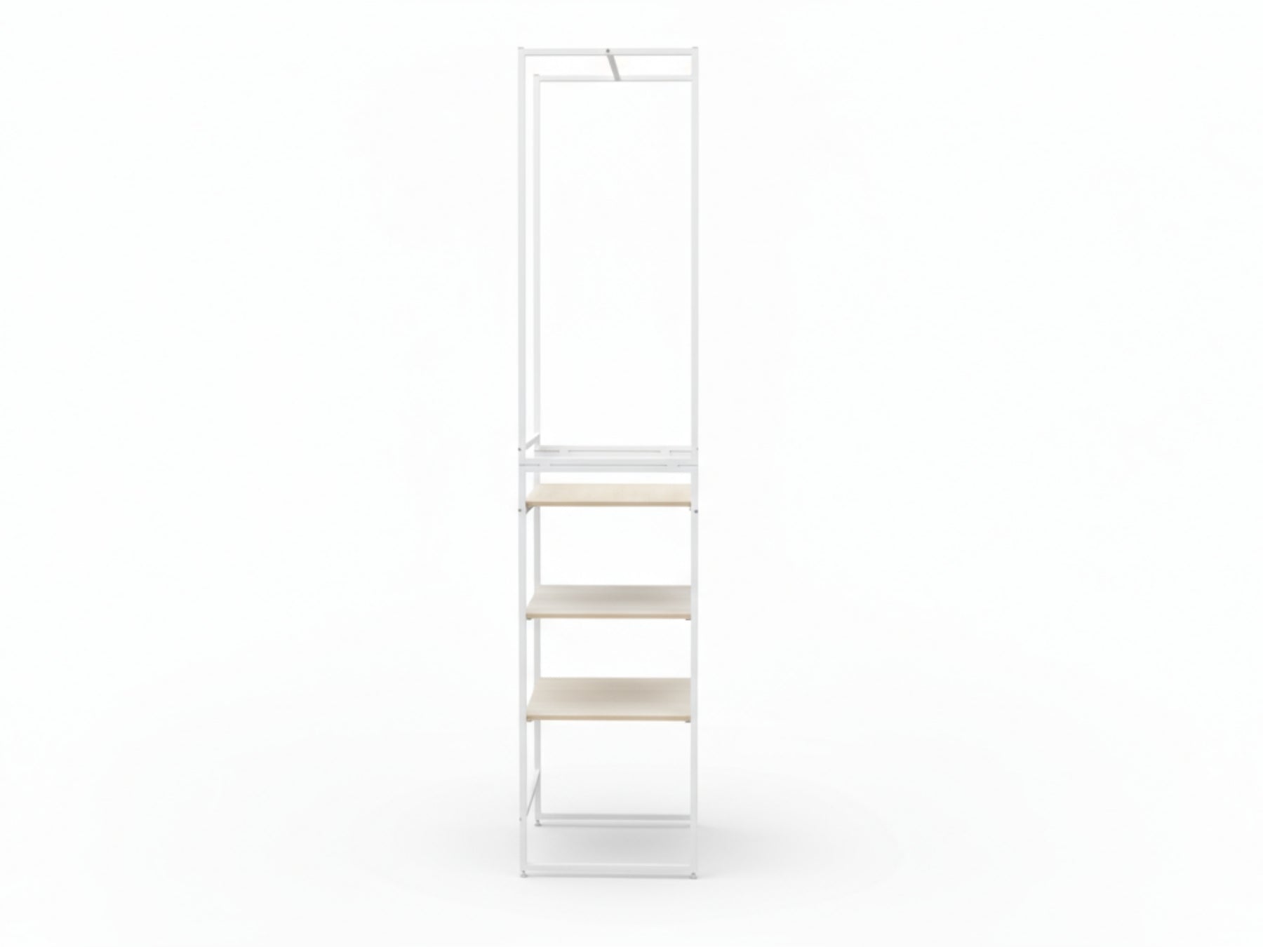 Delani Open Wardrobe with Shelves
