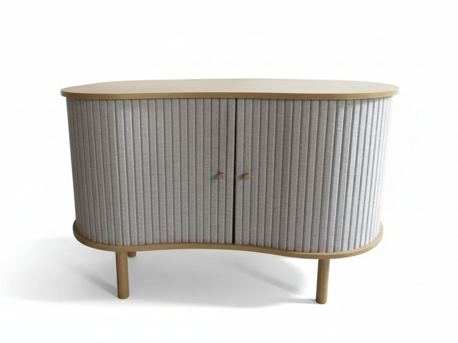 Ayla Tambour Sideboard - 100 cm