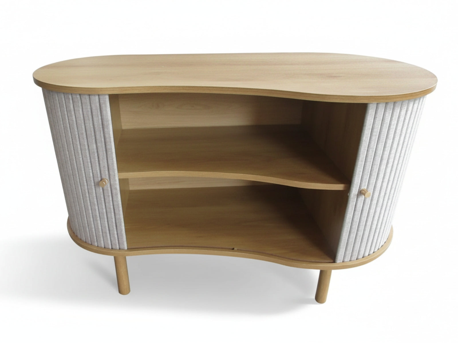 Ayla Tambour Sideboard - 100 cm