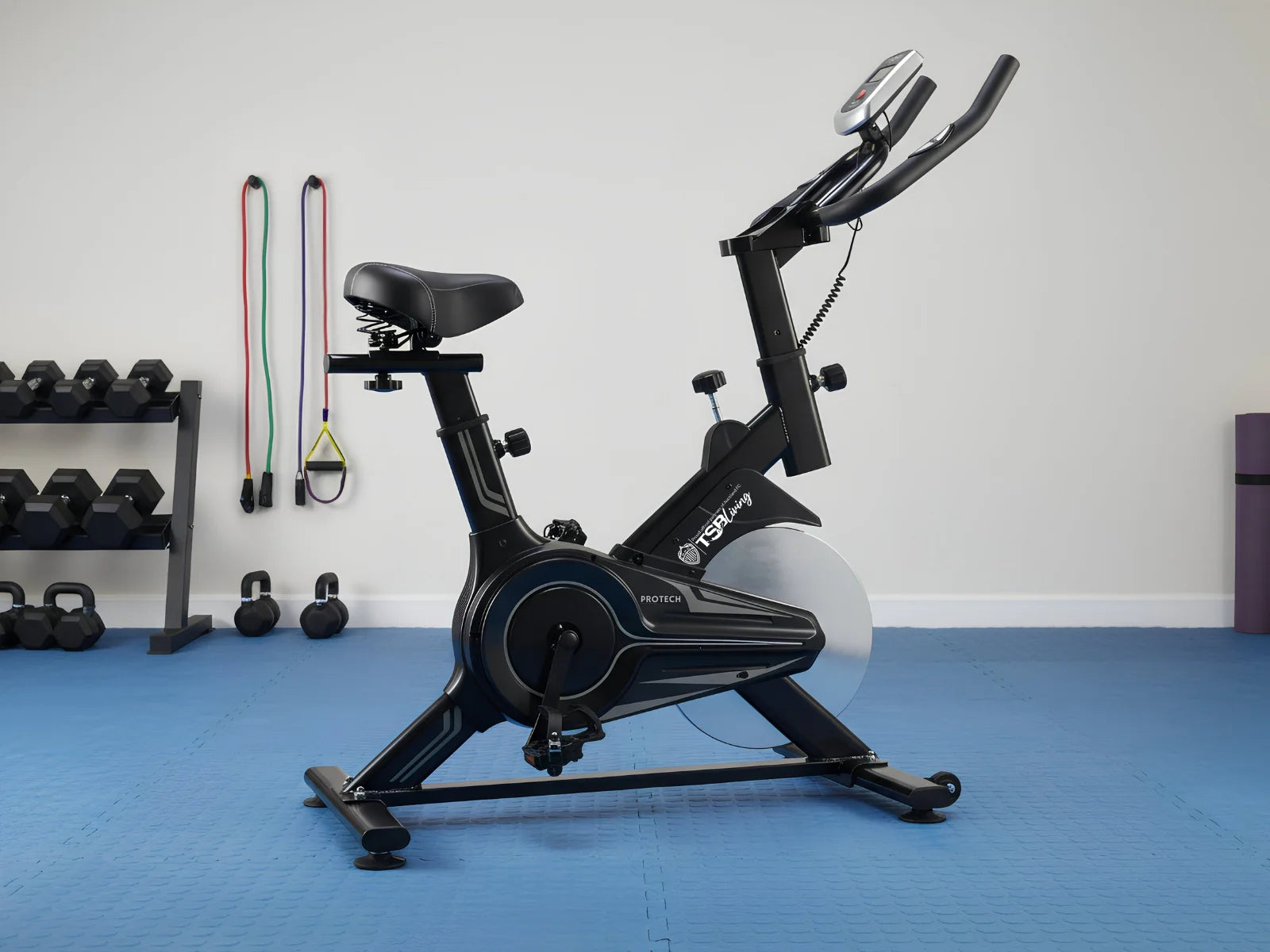 11kg Flywheel Exercise Spin Bike – Grey