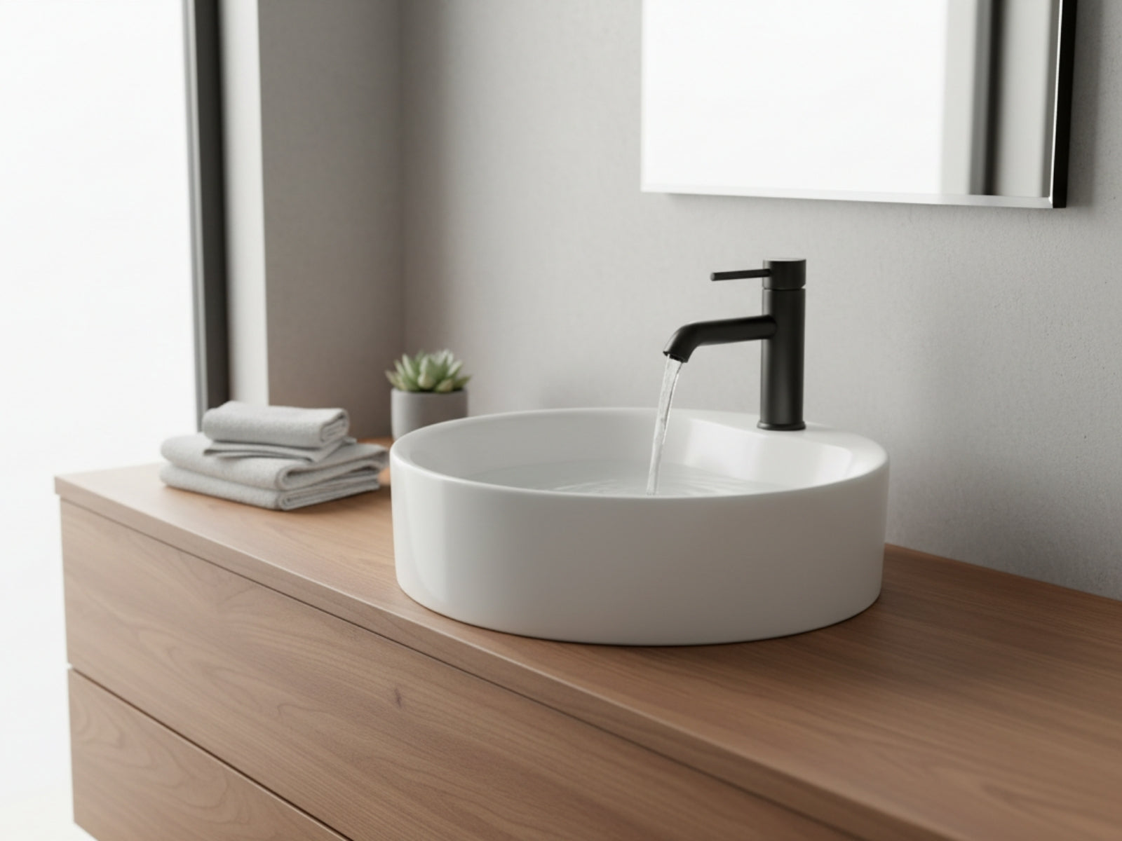 Black Basin Faucet