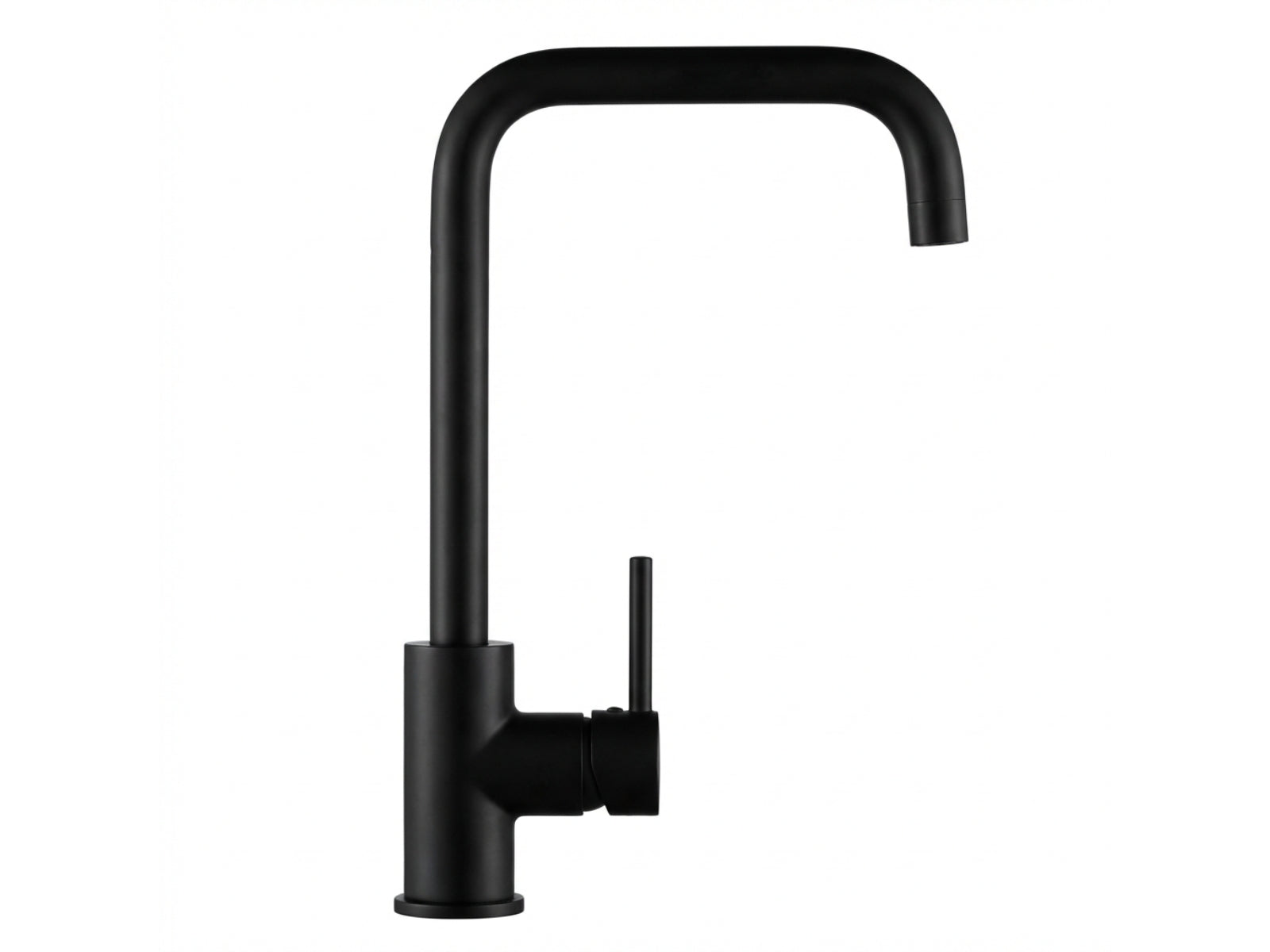 Black Kitchen Faucet - Square