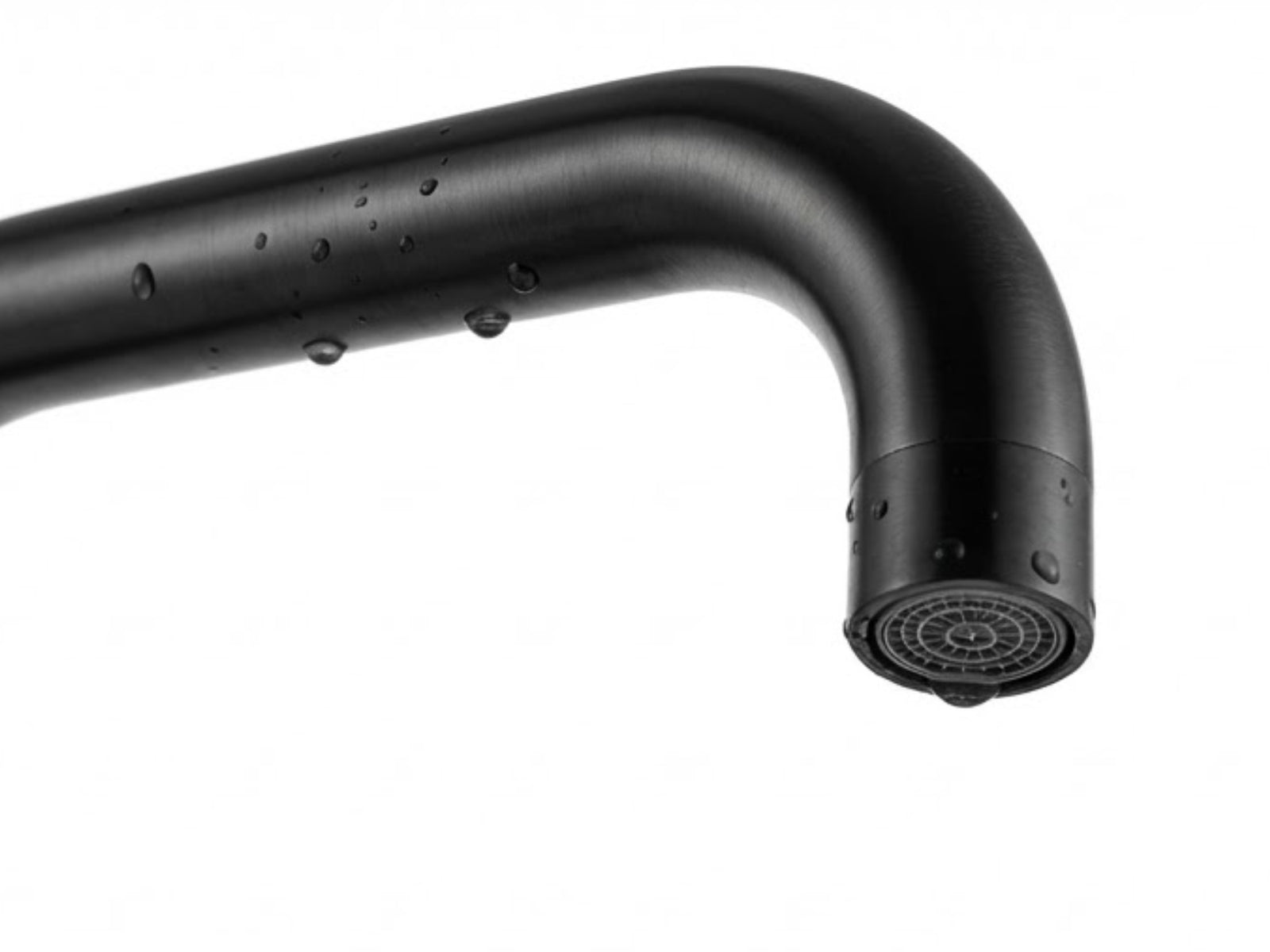 Black Kitchen Faucet - Square