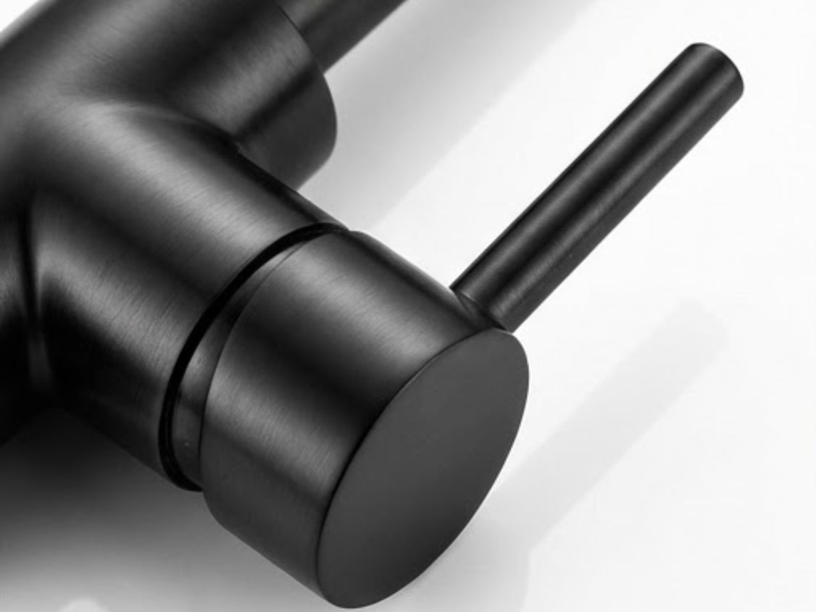 Black Kitchen Faucet - Square