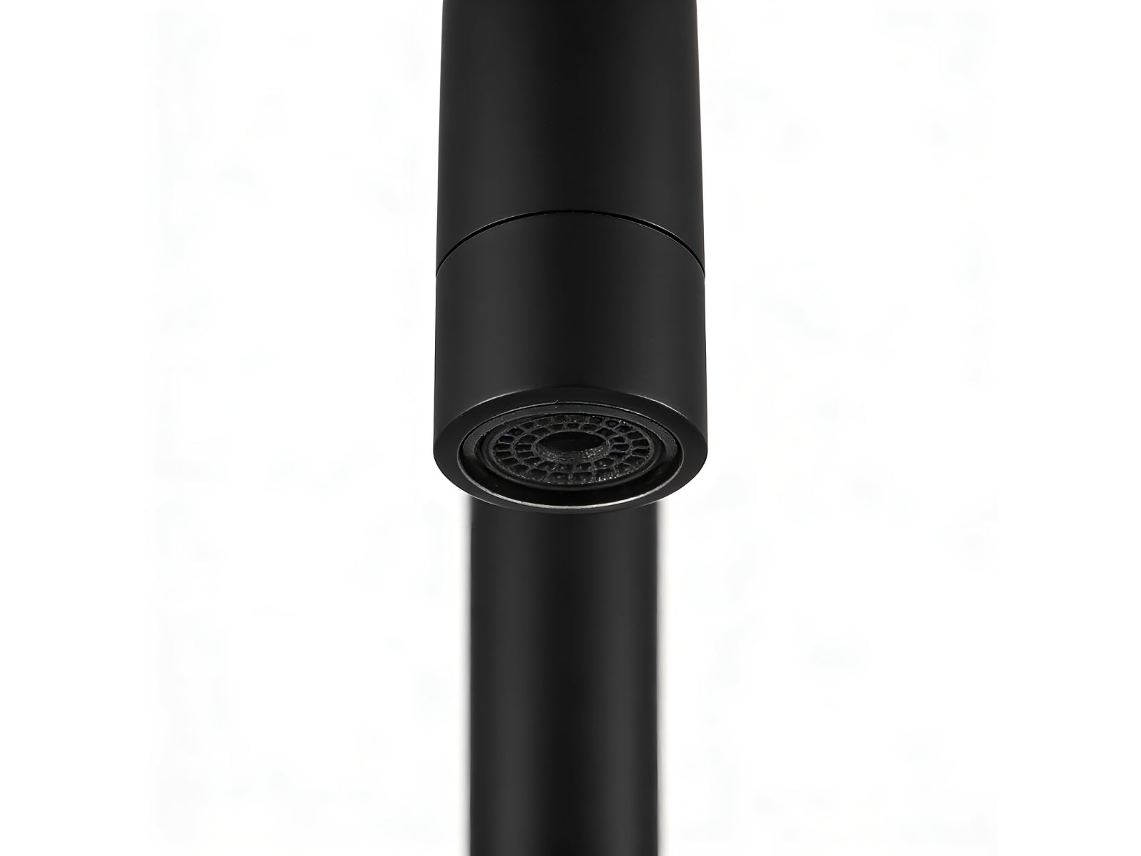 Black Kitchen Faucet - Gooseneck