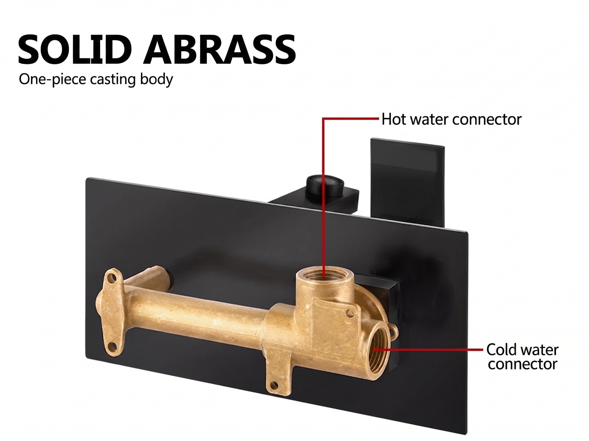Black Bathroom Faucet