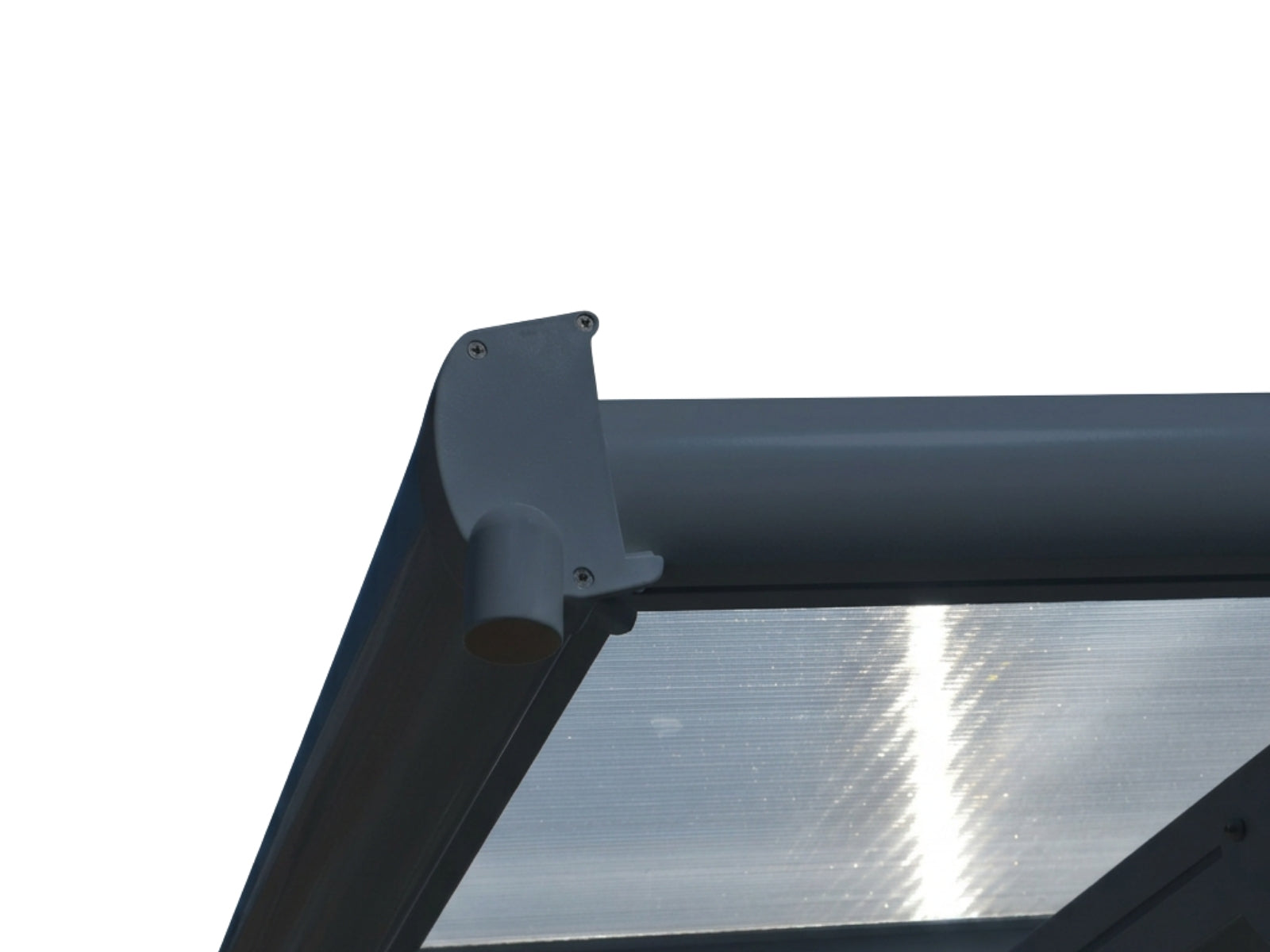 Aluminium Patio Canopy Grey - 10ft x 16ft