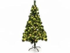 Christmas Tree with LED Lights - 6Ft/180 cm