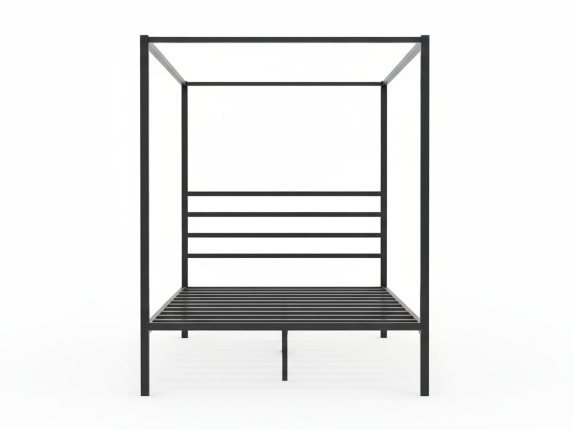 Canopy Bed Frame Black - Queen