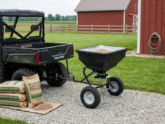 ATV Tow-Behind Fertilizer Spreader – 90kg / 105L Capacity