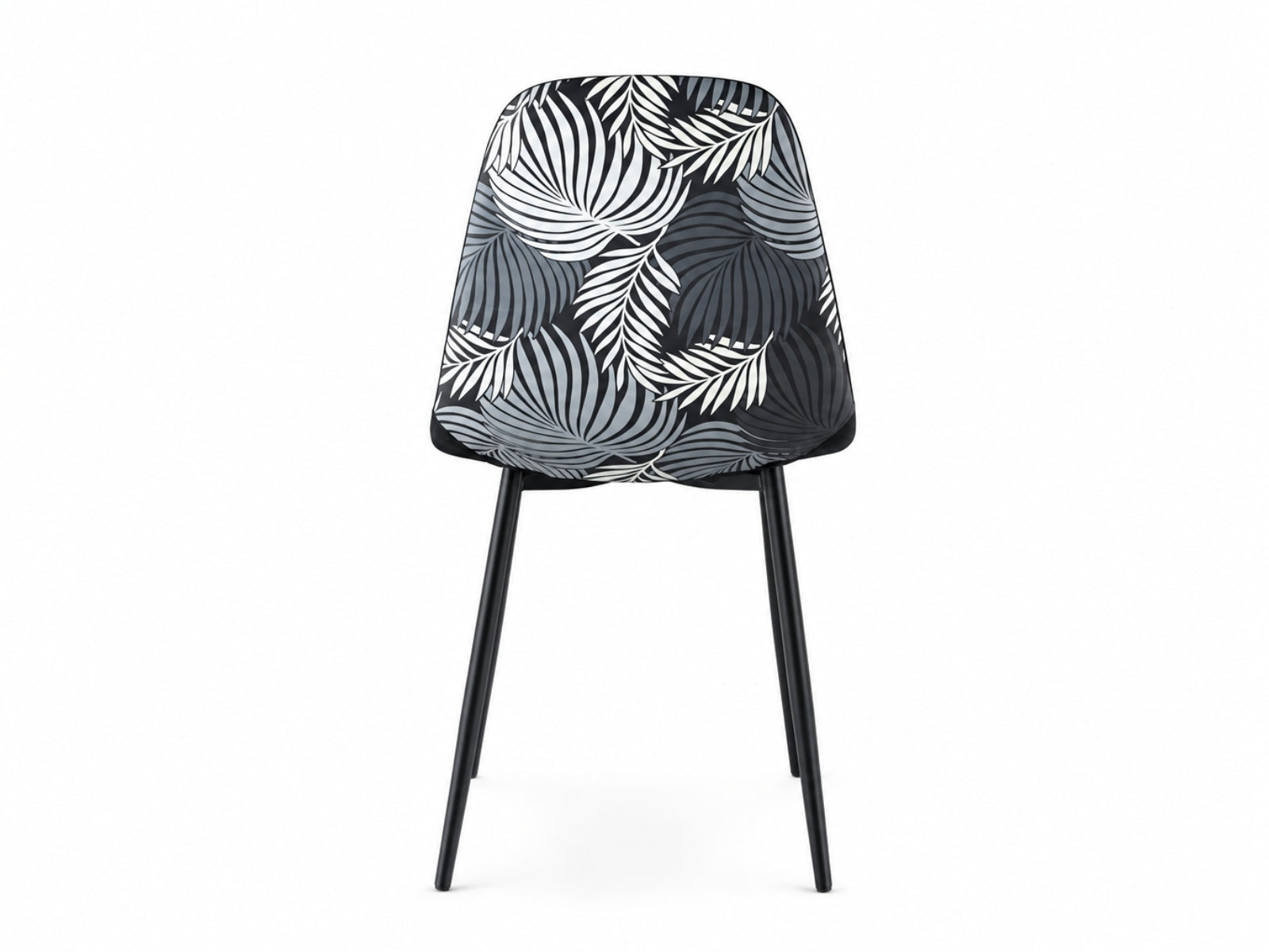 Axis Dining Chair with Fern Pattern - Set of 4