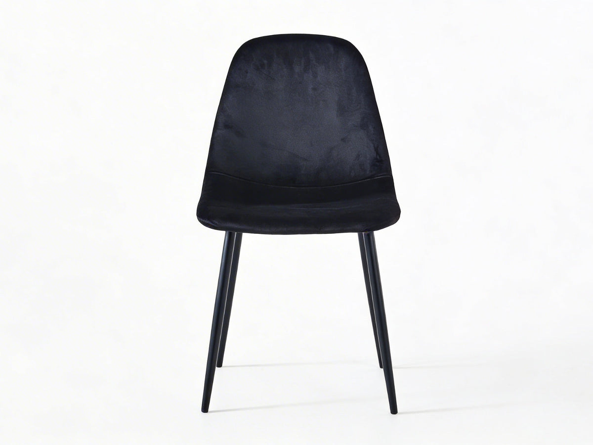 Axis Dining Chair with Fern Pattern - Set of 4
