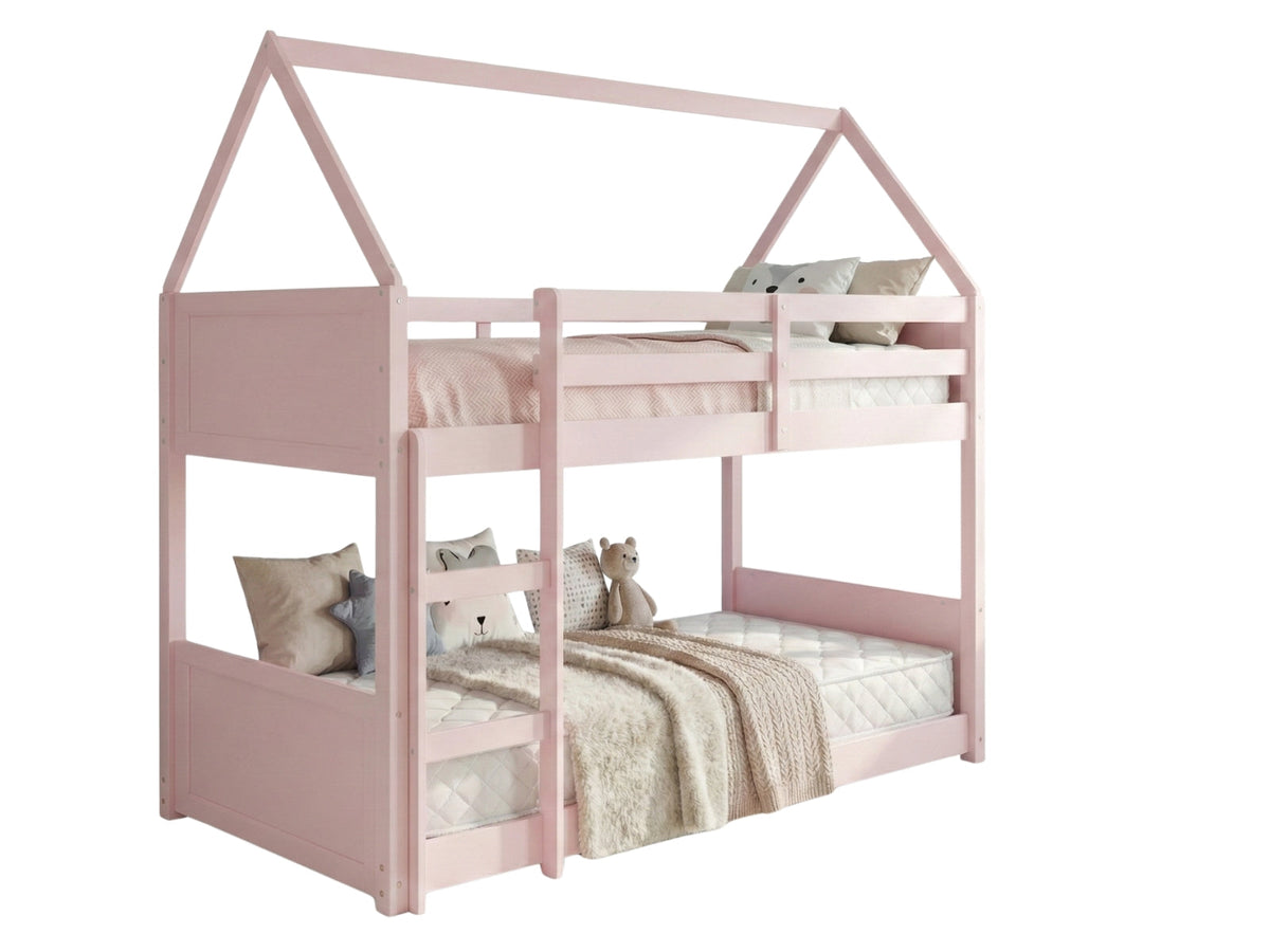 Dolly Bunk Bed & Bon10 Mattress Single x2