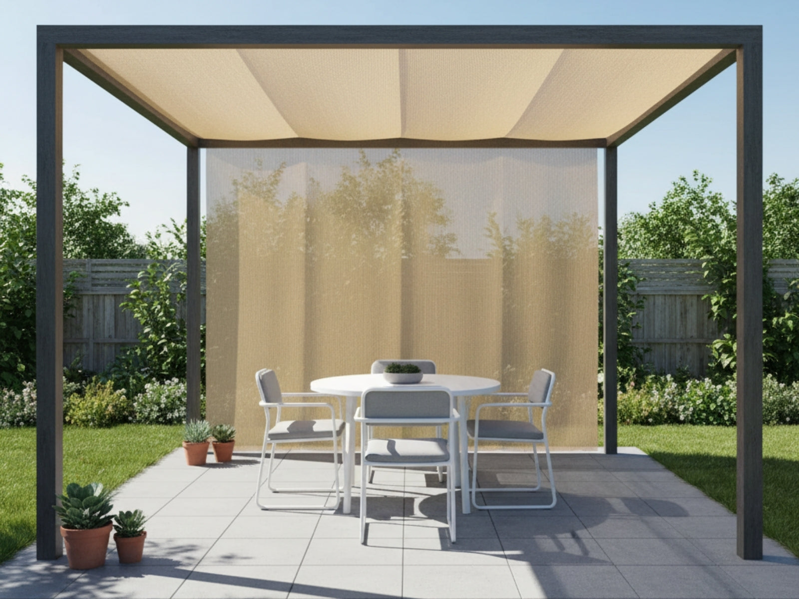 100gsm Sand Shade Cloth - 3.66m x 30m