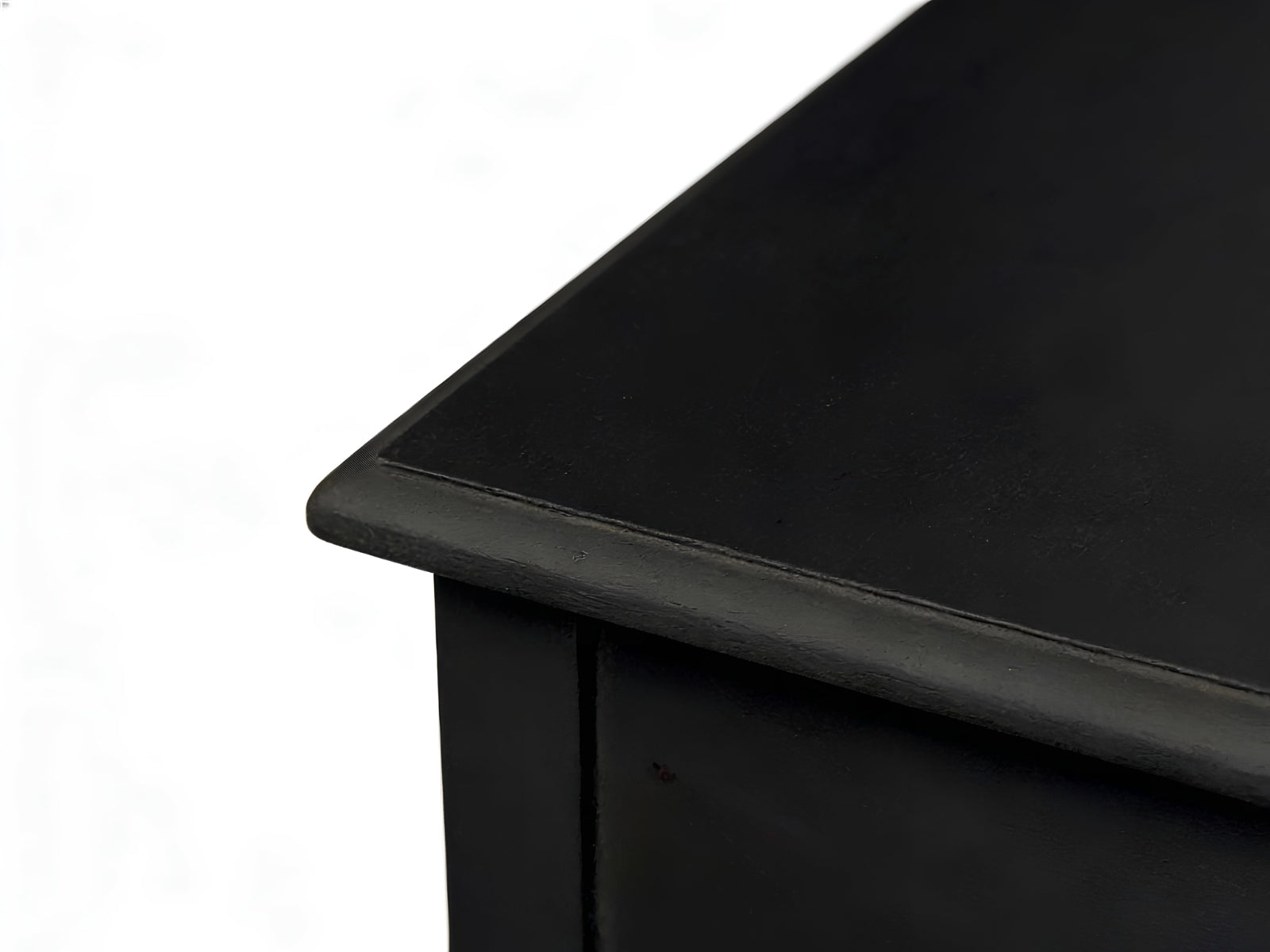 3-Drawer Console Table - Black