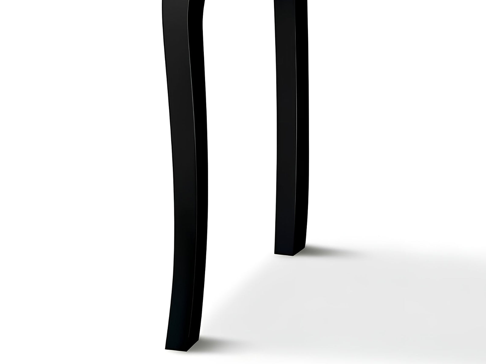 3-Drawer Console Table - Black