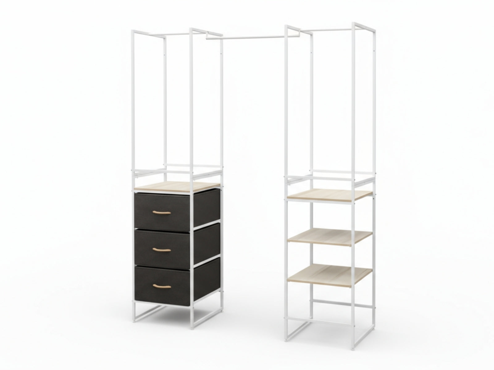 Delani Open Wardrobe Set