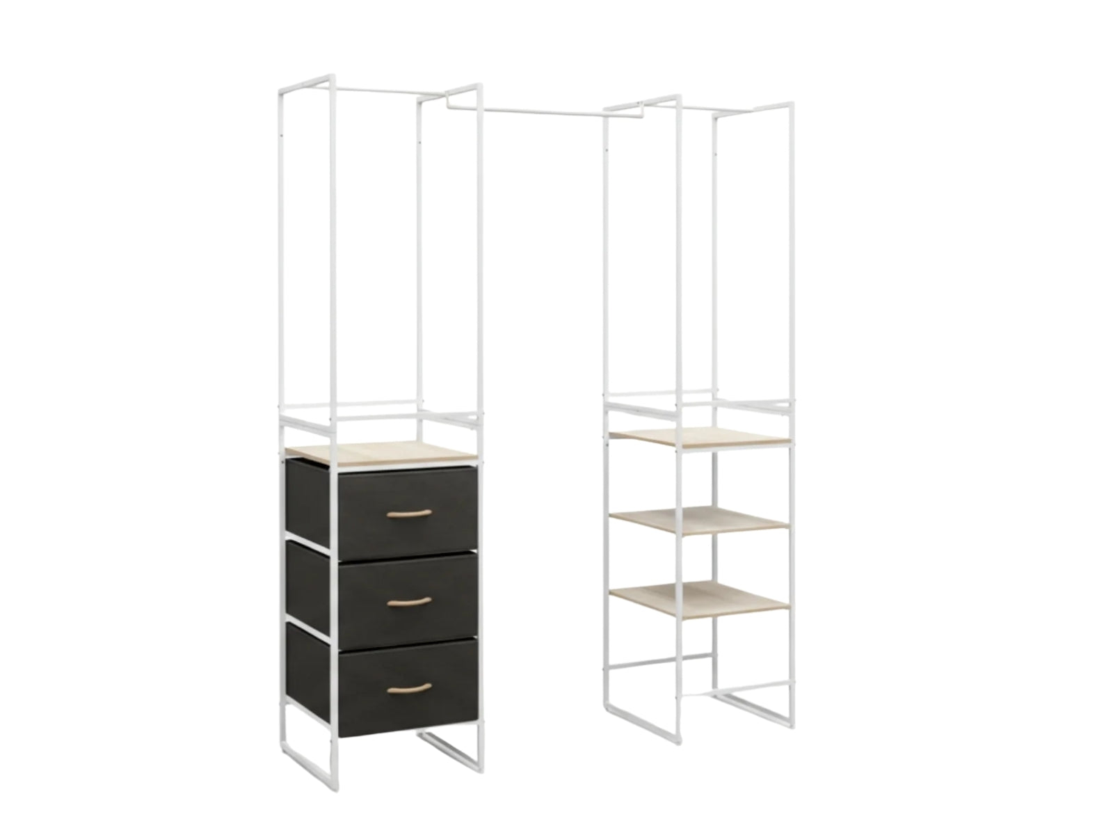 Delani Open Wardrobe Set