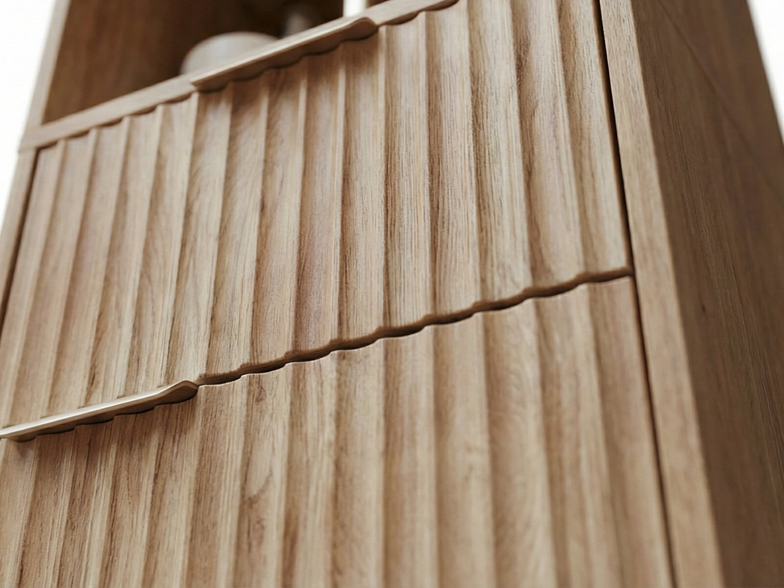 Bathroom Tower Cabinet - Oak