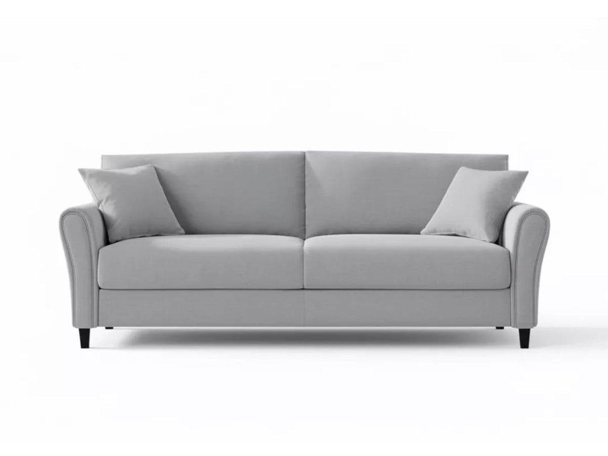 Cozza Linen Sofa - Light Grey
