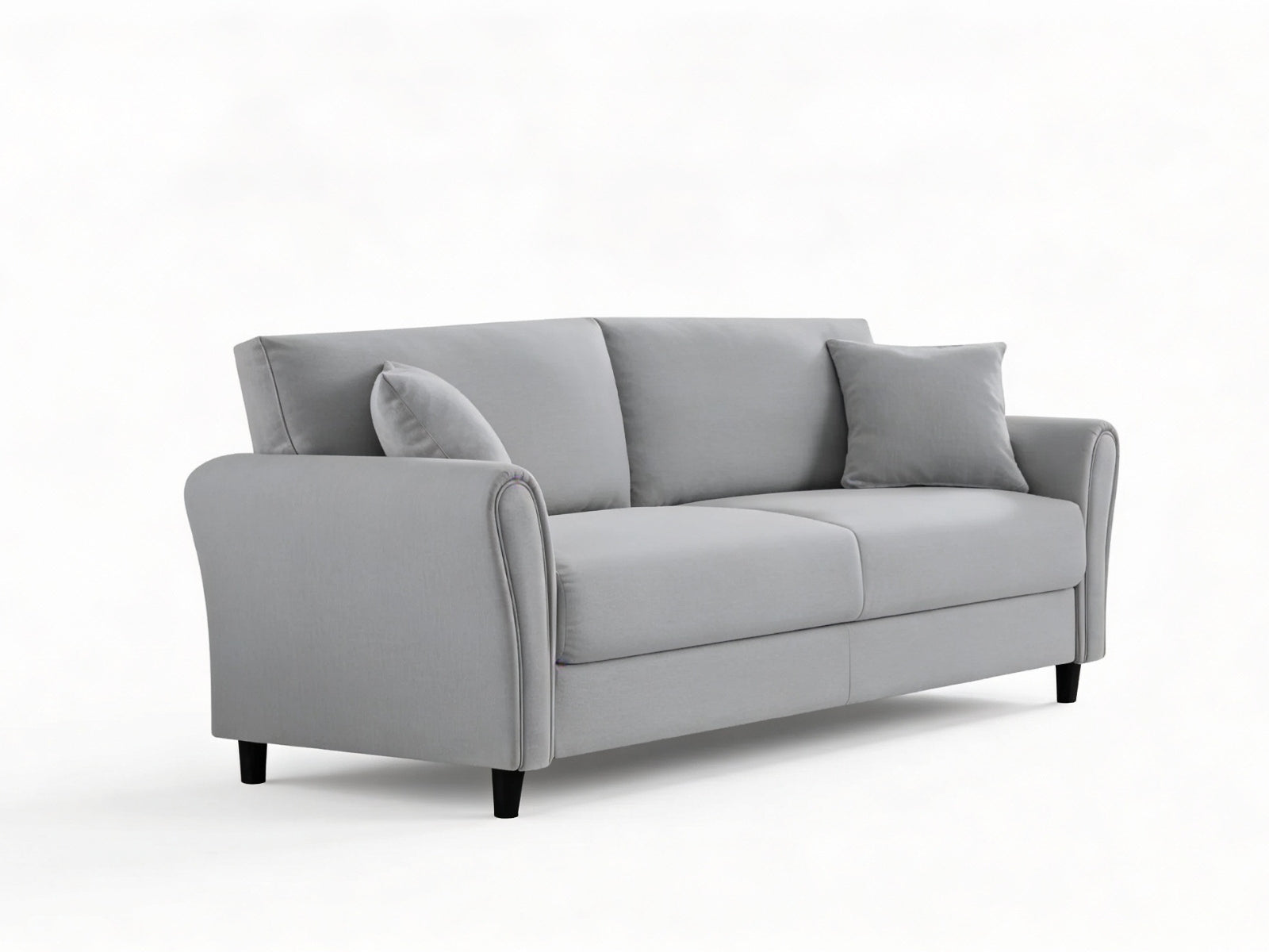 Cozza Linen Sofa - Light Grey