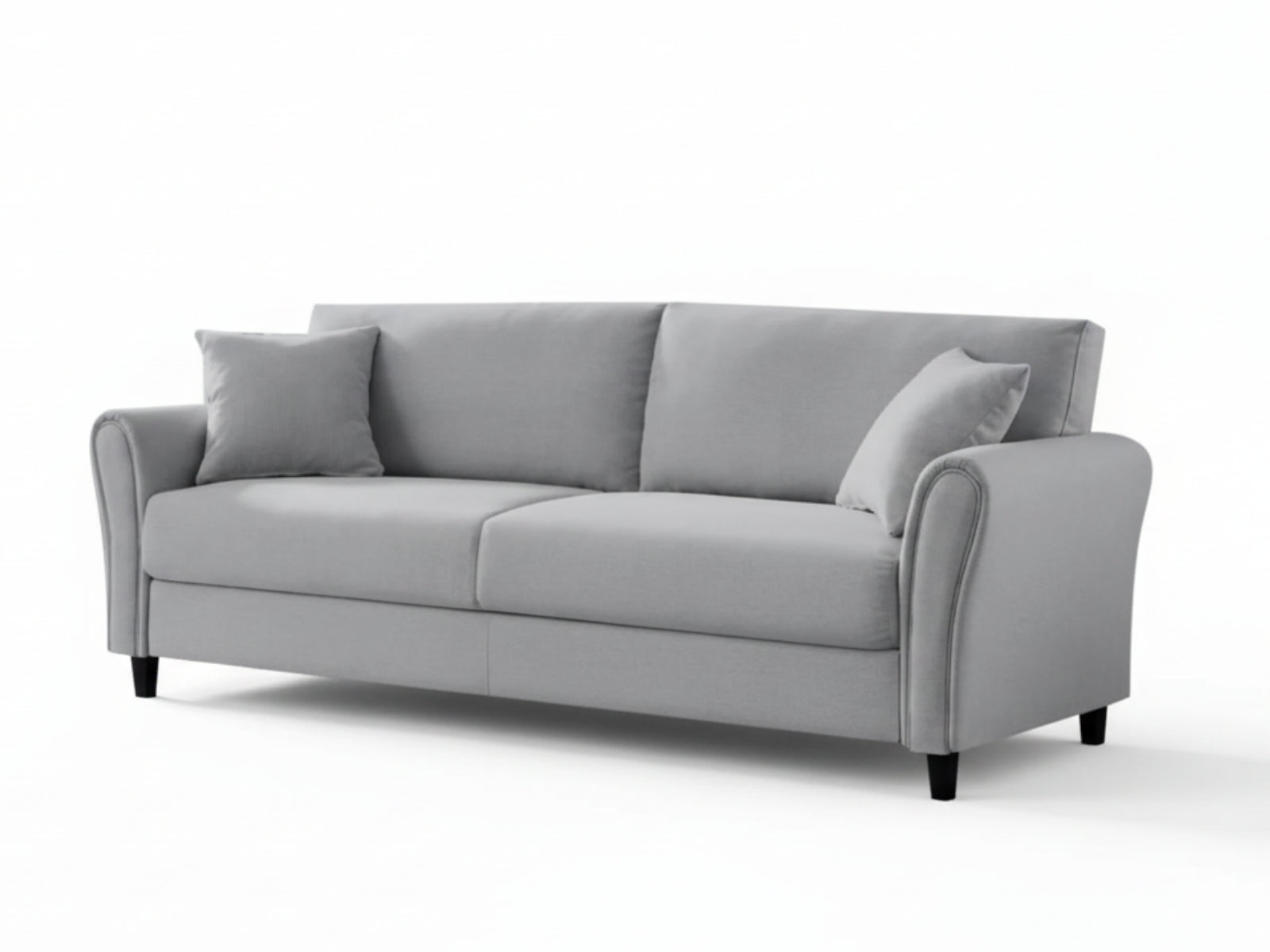 Cozza Linen Sofa - Light Grey